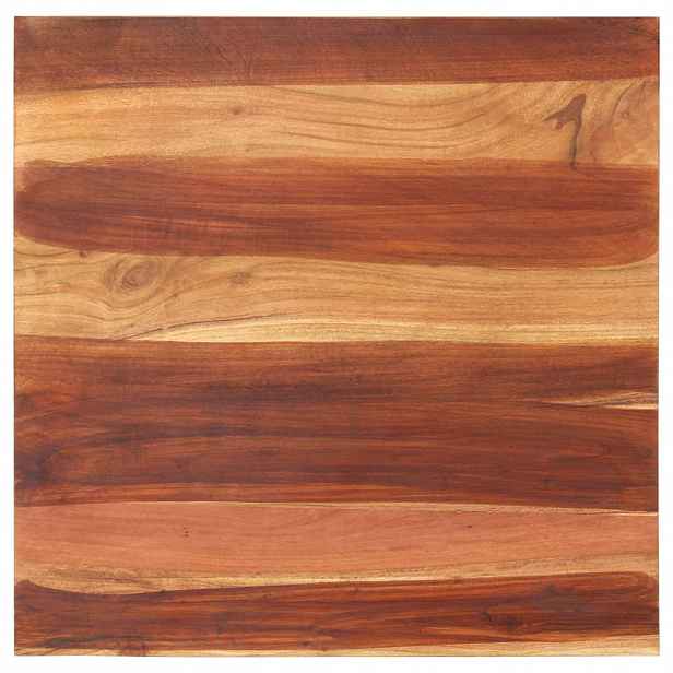 vidaXL Stolní deska masivní akáciové dřevo 25–27 mm 70 x 70 cm