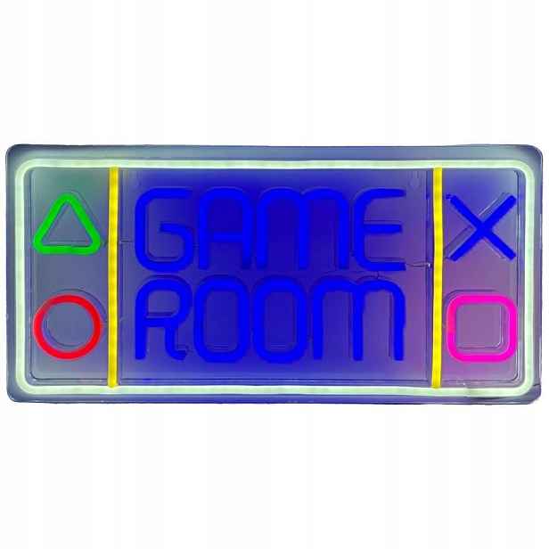 Neon Beline Light Gamepad Game Room