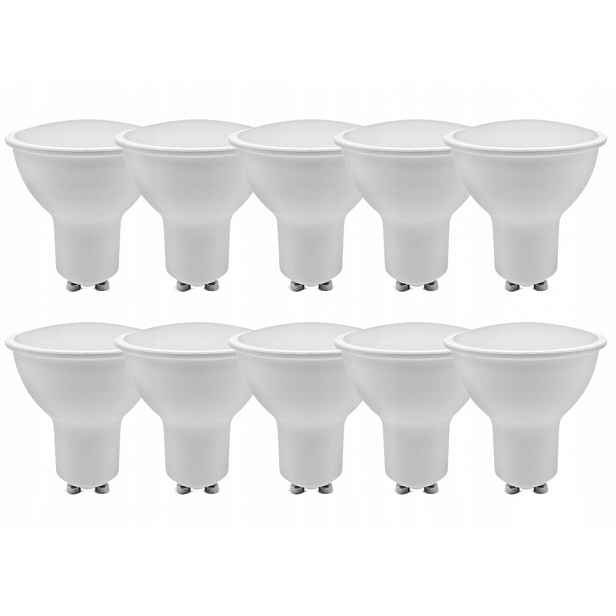 10 x Led žárovka Samsung 7W ~60W GU10 teplá bílá