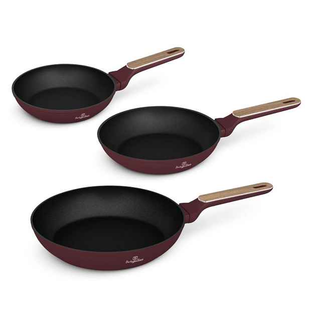 BERLINGERHAUS Sada pánví s titanovým povrchem 3 ks Leonardo Nordic Collection BH-8303