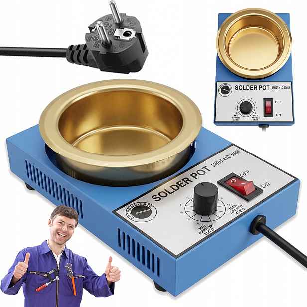 Pájecí Kotlík Na Cínování Pro Tání Ohřev Cínu Ocel 100MM