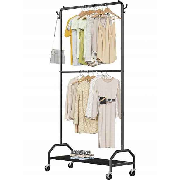 Shein Věšák Na Oblečení Na Kolečkách X2E S07__200X87.6 CM