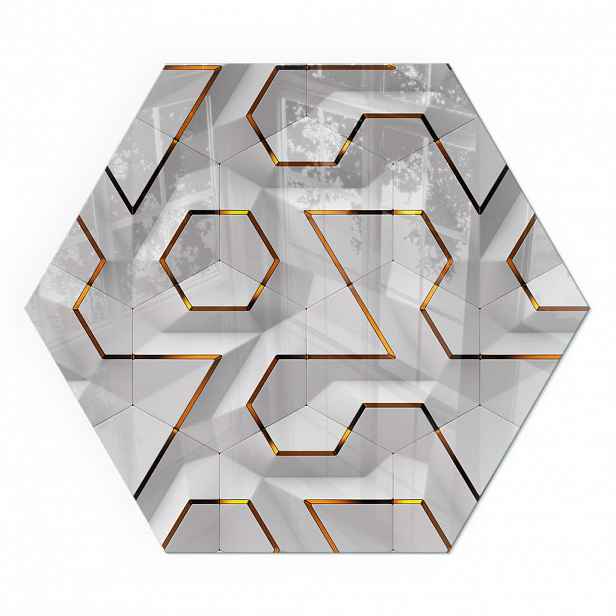 TULUP PODLOŽKA POD KRB h40 cm - Geometrický 3D vzor