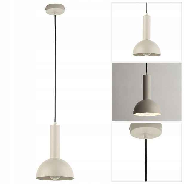 Závěsná lampa Vitrum šedá nad barem, interiérový design Sigma Lighting