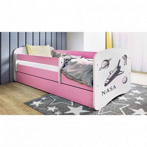 MID.YOU POSTEL PRO DĚTI A MLÁDEŽ 80/160 cm, bílá, pink