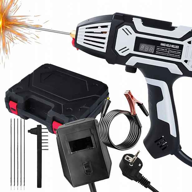 Svařovací stroj 3000 W 220 V – přenosný, ruční, dílenský, pro dům i garáž