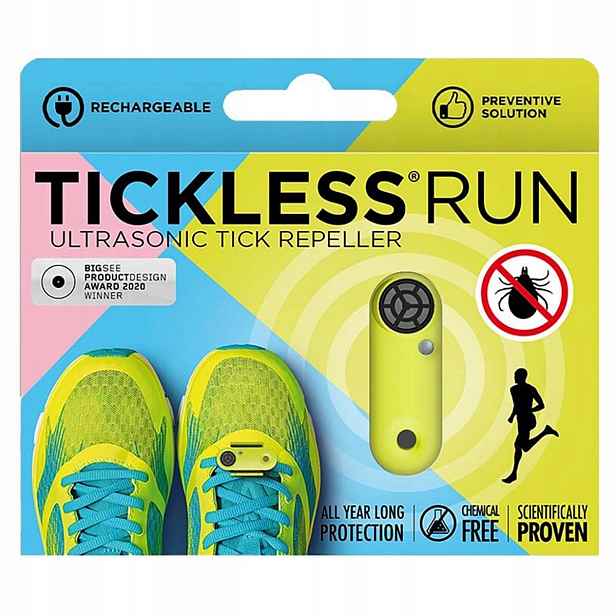 Ultrazvuková ochrana proti klíšťatům pro běžce Run Uv Tickless