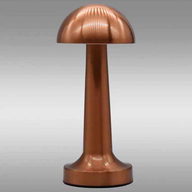 Stolní lampa Isa 49020 pink/gold USB LB1