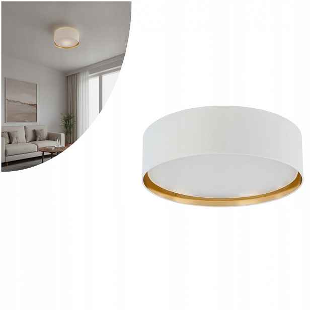 Stropní svítidlo Bilbao White/gold 600 3433 Tk Lighting