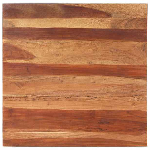 vidaXL Stolní deska masivní akáciové dřevo 25–27 mm 80 x 80 cm