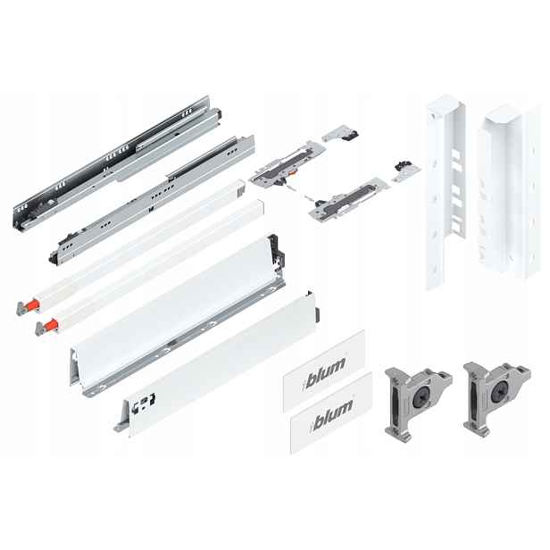 Blum Tandembox 450 Šuplík střední Tip-On C bílá
