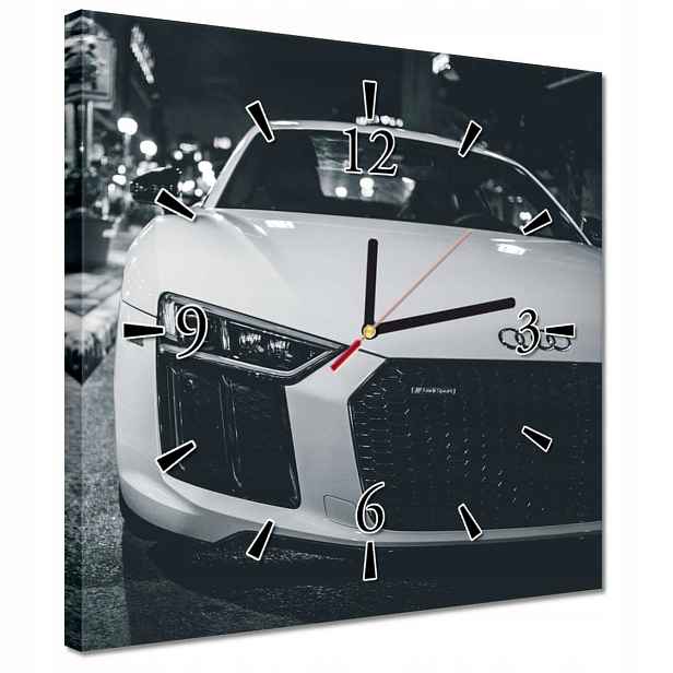 Hodiny 30x30 Audi Krásné auta