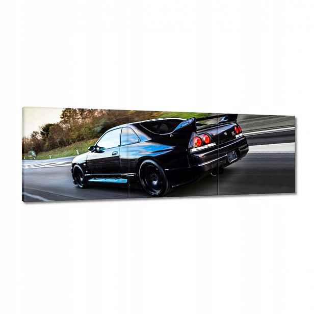 Obrazy 120x40 Nissan Gtr