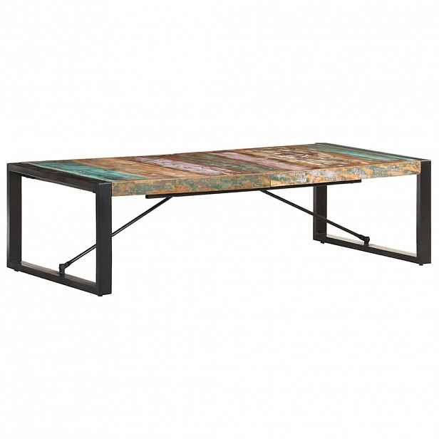vidaXL Konferenční stolek 140 x 70 x 40 cm masivní recyklované dřevo