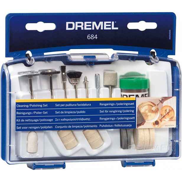 DREMEL - Sada leštících a čistících bitů, 20 ks 26150684JA