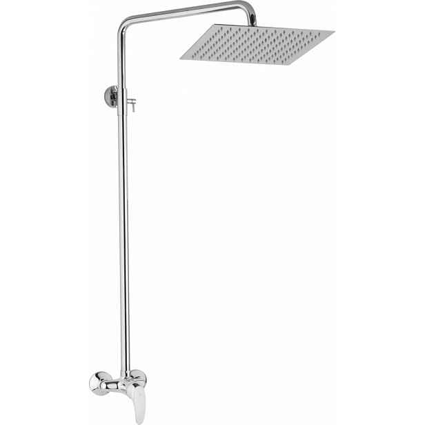 JB Sanitary Sprchová sestava s baterií SLIM s horním vývodem, 30x30cm SA 56 000 00 2
