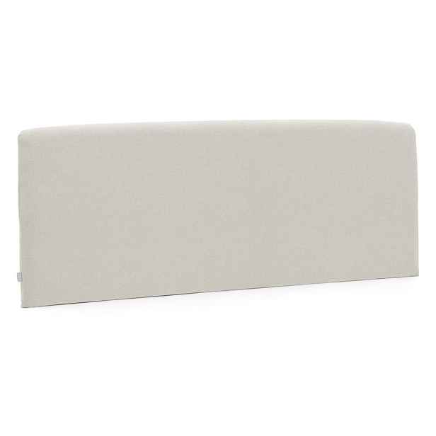 Šedé čelo postele 198x75 cm Valma – Kave Home