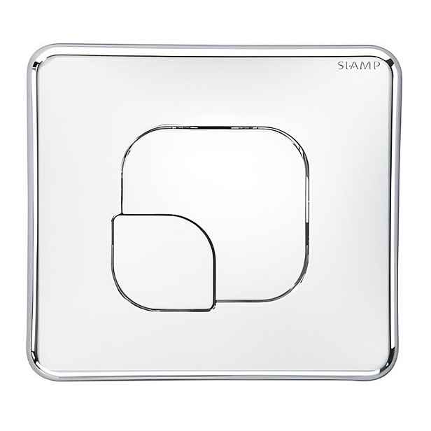 Splachovací tlačítko Lemon Wc Siamp Cersanit stříbrný chrom lesk 10008492