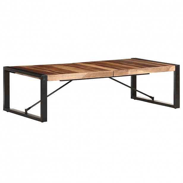vidaXL Konferenční stolek 140 x 70 x 40 cm masivní dřevo