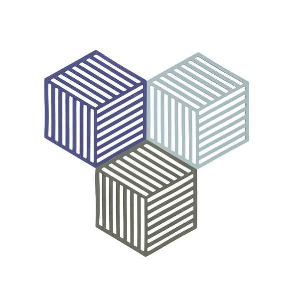 Zone Denmark Sada podložek pod horké Hexagon