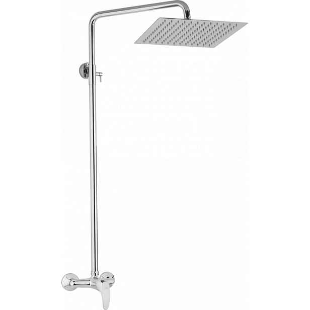 JB Sanitary Sprchová sestava s baterií SLIM s horním vývodem, 30x30cm SA 61 000 00 2