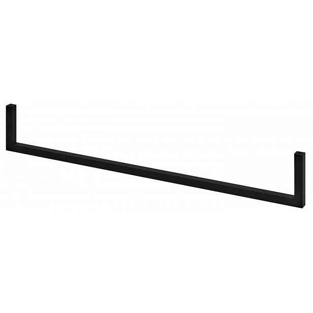 Sapho Avice - Držák ručníků, délka 60 cm, černá mat VC475