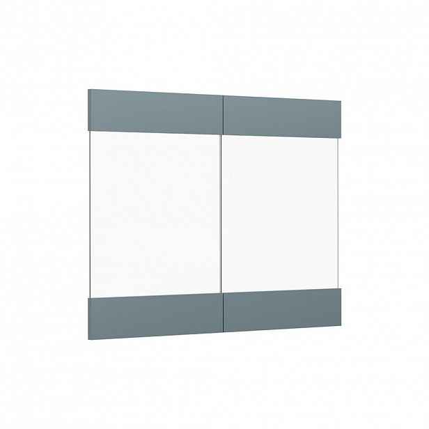 Vicco KUCHYŇSKÁ DVÍŘKA R-Line Modrošedá 79.2 x 59 cm nábytková čela pro závěsnou vitrínu