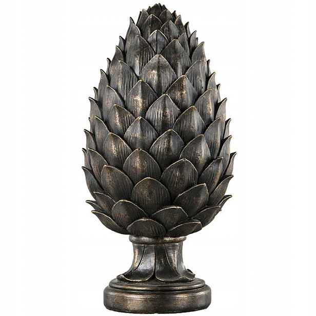 Zahradní Figurka Artyčok Šiška Voděodolná Ozdoba Velká Do Zahrady 36 cm