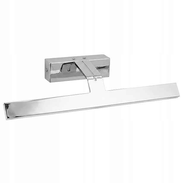 Koupelnová Nástěnná Lampa Nad Zrcadlo Chrom Toolight Stříbrná 43 cm