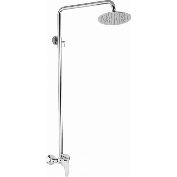 JB Sanitary Sprchová sestava s baterií SLIM s horním vývodem, průměr 20cm SA 56 000 00 3