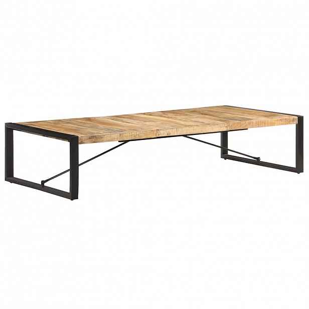 vidaXL Konferenční stolek 180 x 90 x 40 cm hrubé mangovníkové dřevo