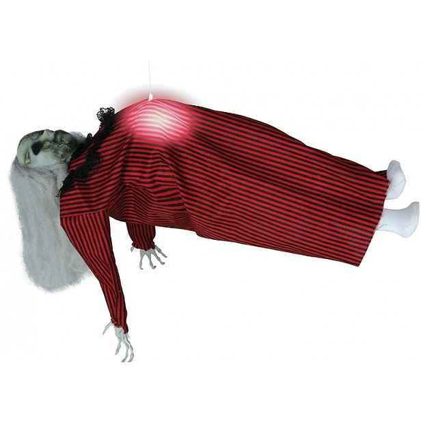 Interaktivní Dekorace Mrtvá Žena Světlo Zvuk Pohyb 70 CM Halloween