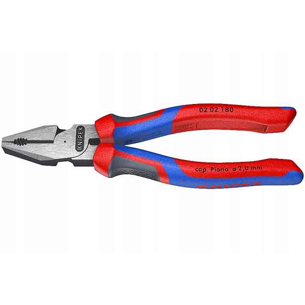 Kombinačky univerzální Knipex Comfort 180 mm – zvýšený převodový poměr