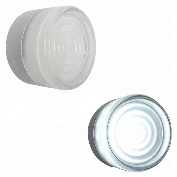 Kulatý Led nástěnné svítidlo bílé barvy 6 W do chodby Cct Light Prestige