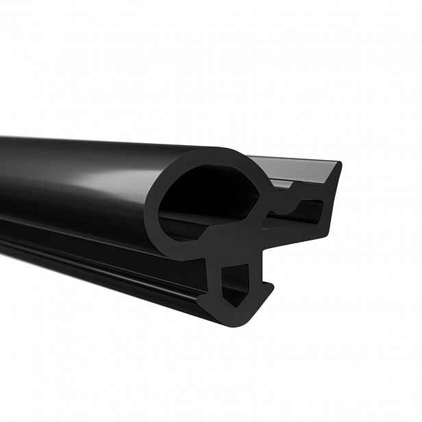 Okenní těsnění Těsnění oken Decco Pvc Černá Epdm S-1628 60 m