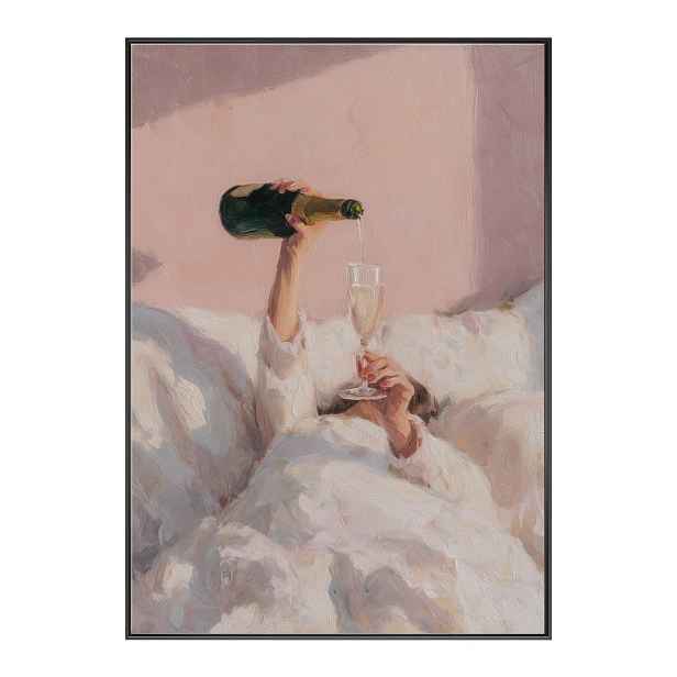 Tištěný obraz s rámem/na plátně 70x100 cm Lazy Sunday – Styler