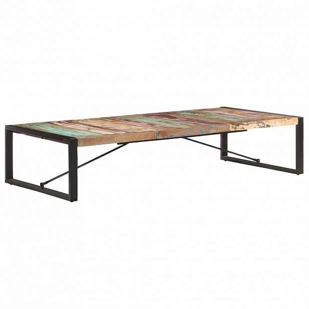 vidaXL Konferenční stolek 180 x 90 x 40 cm masivní recyklované dřevo