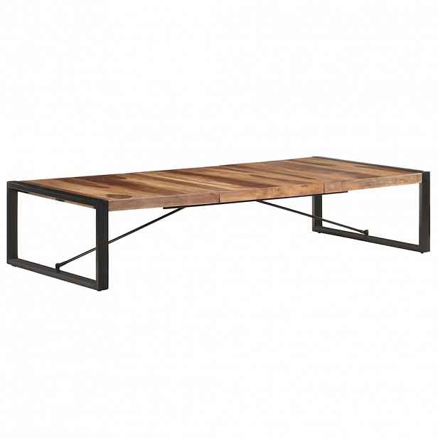 vidaXL Konferenční stolek 180 x 90 x 40 cm masivní dřevo