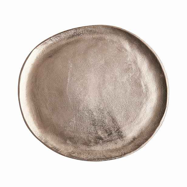 Butlers BANQET Podnos na svíčky 30 cm - zlatá