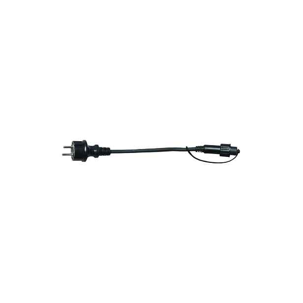 Černý napájecí kabel Star Trading Start Cable System Expo Connecta, délka 500 cm
