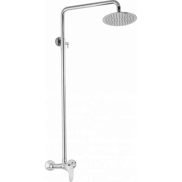 JB Sanitary Sprchová sestava s baterií SLIM s horním vývodem, průměr 25cm SA 61 000 00 6