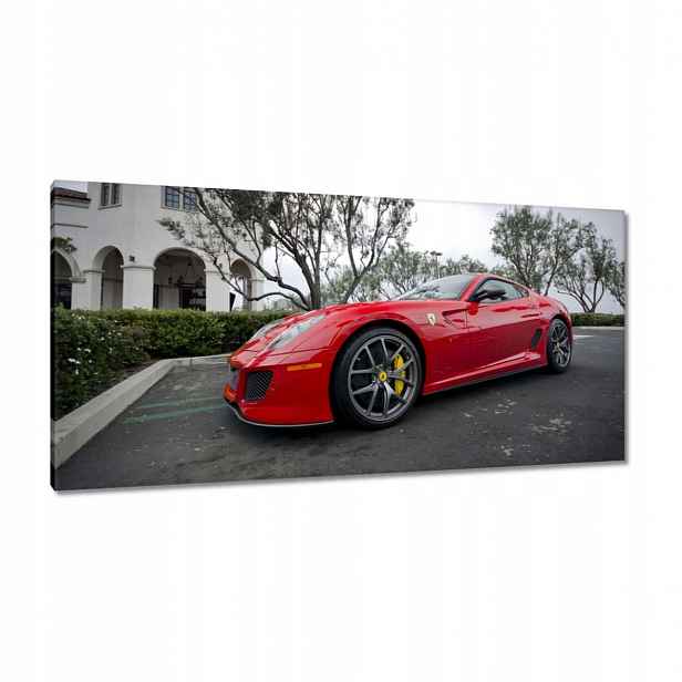 Obraz 115x55 Červené Ferarri