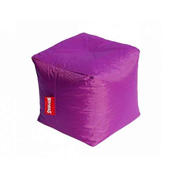 Fialový sedací vak BeanBag Cube