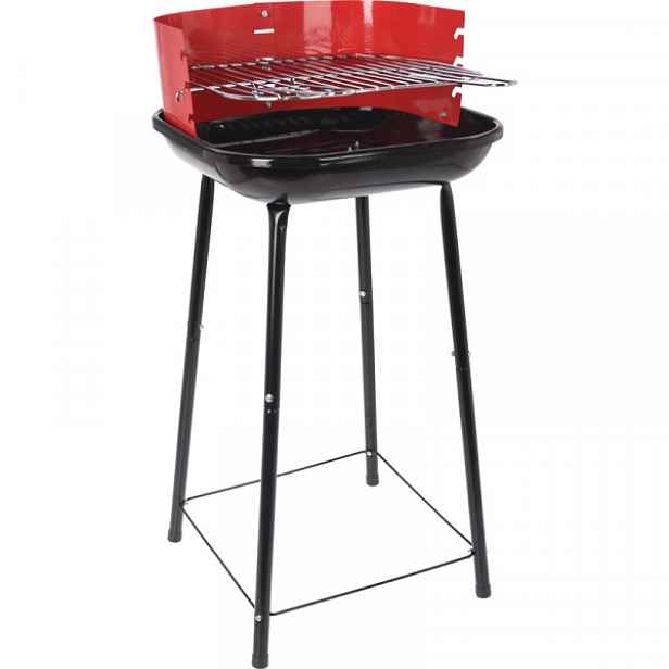 PROHOME - Gril čtvercový 40x40x74cm BBQ