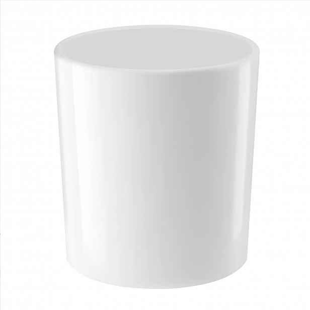 Sklenička na svíčky bílý lesk 300 ml 72 kusů