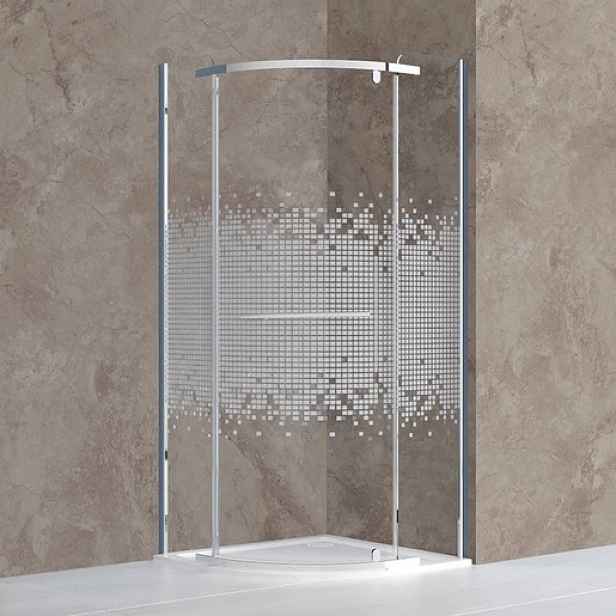 Sprchový kout čtvrtkruh 80x80 cm Roth Project N0798