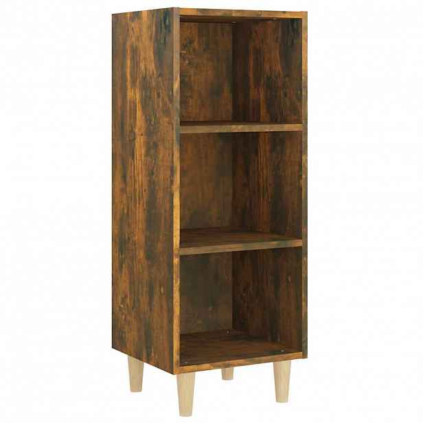 vidaXL Příborník kouřový dub 34,5 x 32,5 x 90 cm kompozitní dřevo