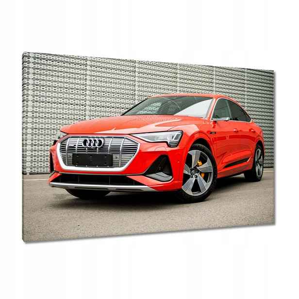 Obrazy 120x80 Červené Audi e-tron