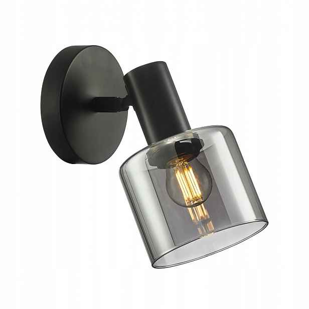 Santia Nástěnné svítidlo Černé Moderní E27 40W IP20