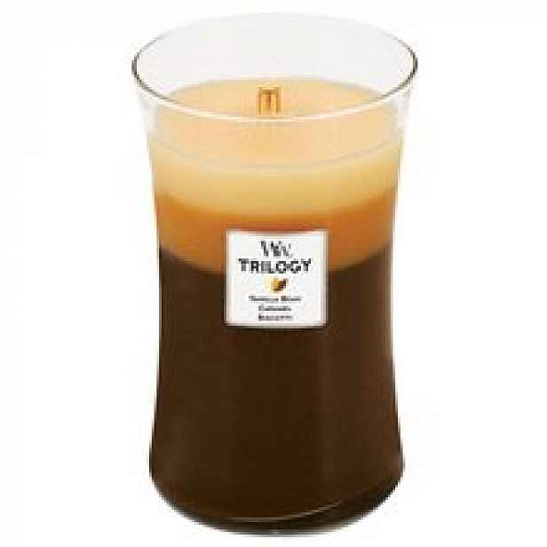 WoodWick Café Sweets Trilogy Váza (coffee sweets) Scented candle 609.5 g